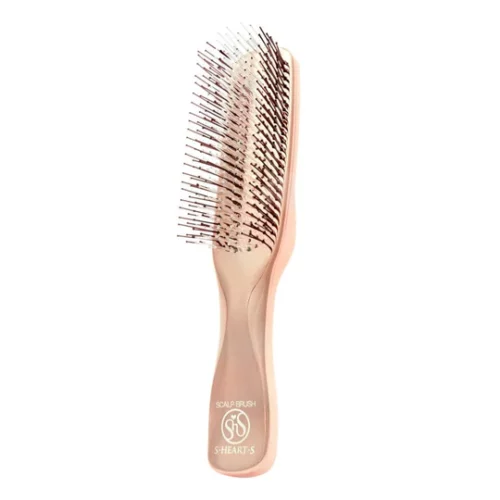 scalp-brush-rose-gold Tokio Inkarami Scalp Brush long rose gold