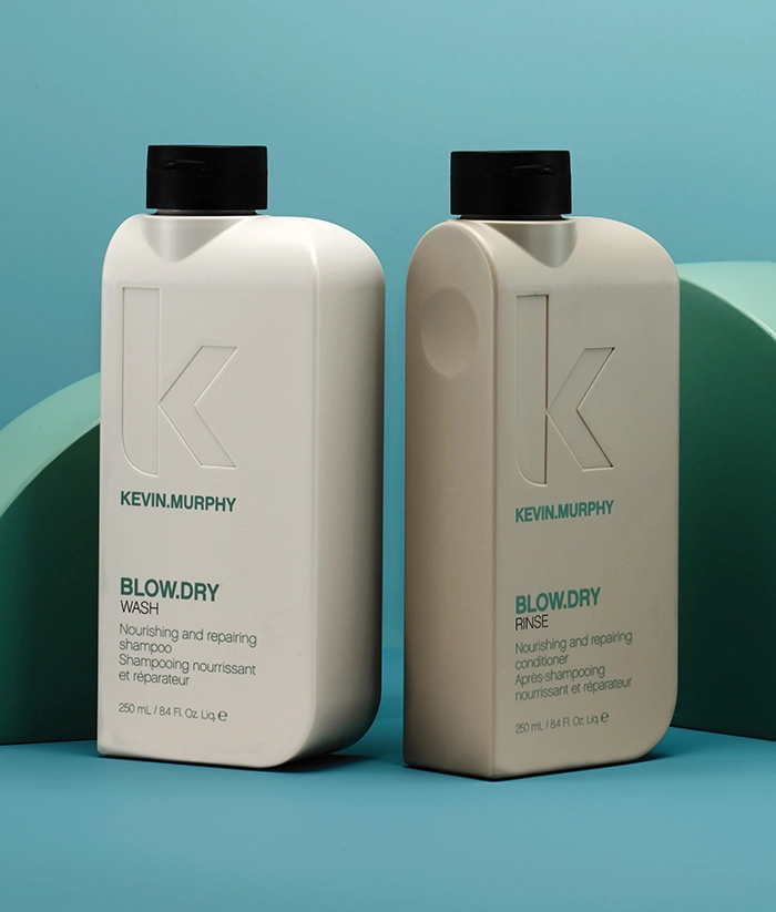 Blow dry rinse